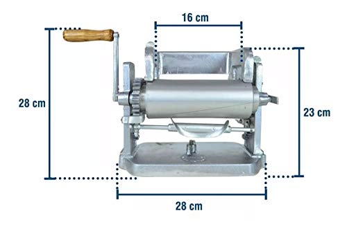 Made in Mexico Manual Corn Tortilla Maker GONZALEZ Maquina Tortilladora Aluminum 5.5" Automatic Cutting Machine