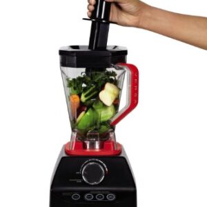 Oster Versa Professional Power Blender | 1400 Watts | Stainless Steel Blade | Low Profile Jar | Perfect for Smoothies, Soups, Black