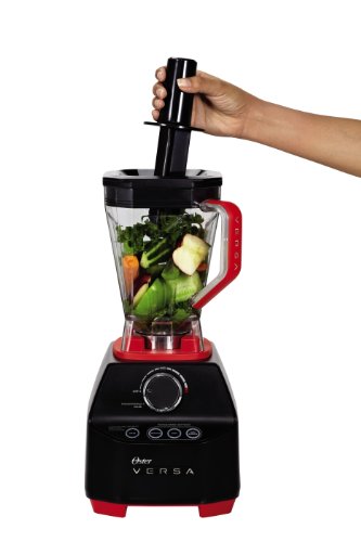 Oster Versa Professional Power Blender | 1400 Watts | Stainless Steel Blade | Low Profile Jar | Perfect for Smoothies, Soups, Black