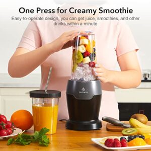 Blenders for Kitchen, Befano 3-in-1 Blender for Shakes and Smoothies, Personal Blender Margarita Machine with 700-Watt Base & Total Crushing Technology & 11 Piece set for Smoothies, Ice and Fruit