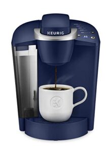 keurig k-classic coffee maker, single serve k-cup pod coffee brewer, 6 to 10 oz brew sizes, blue