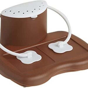 Smores maker – Easy to Use Campfire Style Indoor S’mores Maker for Microwave – Mess-Free Dessert Machine – In-Built Water Reservoir – Sturdy Handles – Versatile