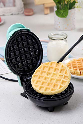 Hovico Mini Electric Waffles Maker Bubble Egg Cake Oven Breakfast Waffle Machine, Premium Non-Stick Plates