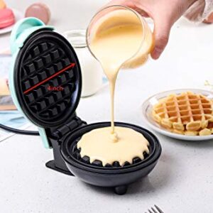 Hovico Mini Electric Waffles Maker Bubble Egg Cake Oven Breakfast Waffle Machine, Premium Non-Stick Plates