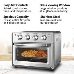 Gourmia Toaster Oven Air Fryer Combo 7-in-1 cooking functions 1550 watt air fryer oven 19.8L capacity air fryer accessories included convection toaster oven rack, air fryer basket GTF7580