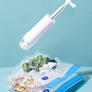 Mini Vacuum Pump Manual Vacuum Sealer Pump for Sous Vide Bags Portable Hand Pump Home Organizing Supply Storage Pump Use in Clothes and Food