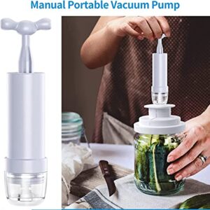 Mini Vacuum Pump Manual Vacuum Sealer Pump for Sous Vide Bags Portable Hand Pump Home Organizing Supply Storage Pump Use in Clothes and Food