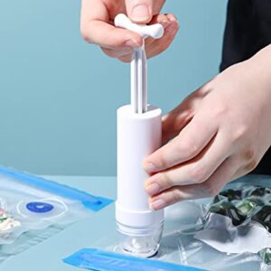 Mini Vacuum Pump Manual Vacuum Sealer Pump for Sous Vide Bags Portable Hand Pump Home Organizing Supply Storage Pump Use in Clothes and Food