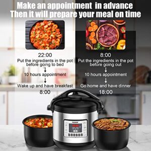 Nuwave Nutri-Pot Digital Pressure Cooker 8-quart with Stainless Steel Inner Pot & Sure-Lock Technology