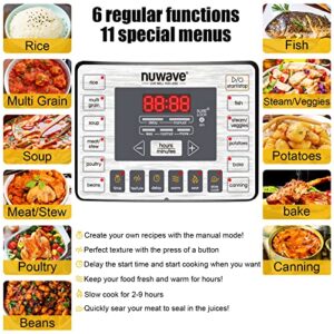 Nuwave Nutri-Pot Digital Pressure Cooker 8-quart with Stainless Steel Inner Pot & Sure-Lock Technology