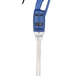 TK Tartle Kitchen Commercial Immersion Blender 500W Heavy Duty, Stainless Steel, Variable Speed, 16 inch Shaft