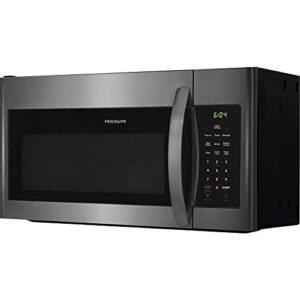 Frigidaire FFMV1846VD 30" Over the Range Microwave Oven; 1.8 cu. ft. Capacity, 1000 Cooking Watts, 300 CFM, 10 Power Levels, One-Touch Options, Interior Microwave LED Lighting, Black Stainless Steel