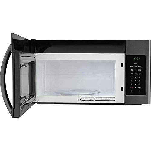Frigidaire FFMV1846VD 30" Over the Range Microwave Oven; 1.8 cu. ft. Capacity, 1000 Cooking Watts, 300 CFM, 10 Power Levels, One-Touch Options, Interior Microwave LED Lighting, Black Stainless Steel
