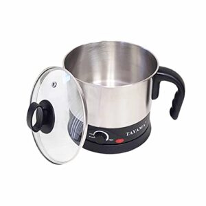 Tayama Noodle Cooker & Water Kettle 1 Liter (4-Cup), stainless steel (EPC-01R)