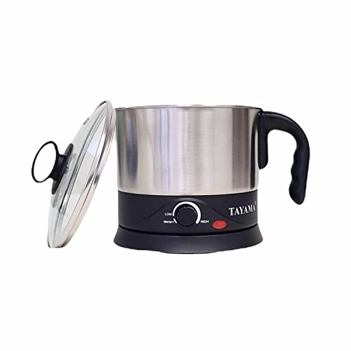 Tayama Noodle Cooker & Water Kettle 1 Liter (4-Cup), stainless steel (EPC-01R)