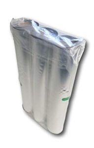 mylar vacuum seal 8″x16′ or 11″x16′ rolls | steelpak textured/embossed vacuum/heat seal rolls to create custom-sized vacuum sealer bags (3, 11″x16′)