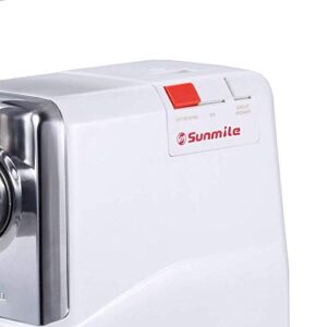 Sunmile SM-G50 ETL Electric Meat Grinder - Max 1.3 HP 1000W Heavy Duty Meat Mincer Sausage Grinder - Metal Gears, Reverse, Circuit Breaker, Stainless Steel Cutting Blade and Plates, 1 Sausage Stuffs