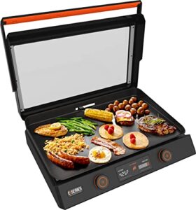 professional 22” electric griddle 22 inch home tabletop griddle by blackstone,8001c