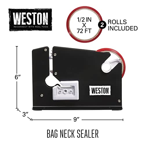 Weston Meat Packaging Bag Neck Sealer (07-1101-W)