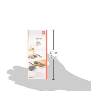 ZWILLING Fresh & Save Vacuum Sealer Bags Accessory 6-pc Liquid Barrier Set, for Sous Vide Bags/ Vacuum Sealer Bags