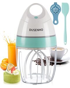 hand free mixer upgrade electric kitchen stand mixer for egg, cake, cream, coffee, matcha, hot chocolate