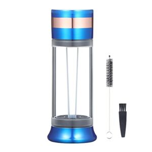 hokirin 3 in 1 grinder for spice,blue and gold