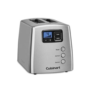 Cuisinart CPT-420 Touch to Toast Leverless 2-Slice Toaster, Brushed Stainless Steel