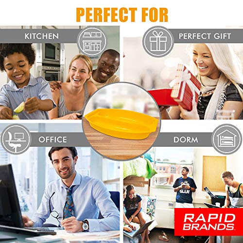 Rapid Corn & Potato Cooker | Microwave Fresh & Frozen Vegetables in Less Than 5 Minutes | Perfect for Dorm, Small Kitchen, or Office | Dishwasher-Safe, Microwaveable, & BPA-Free