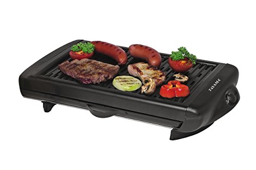 Tayama TG-868XL Smokeless Non-Stick Indoor Electric Grill, Extra Large, Black