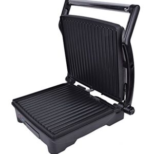 Courant CPP-4140 4-Serving Panini Press and Sandwich Griddler with Non-stick Coated Plates - Indoor Grill