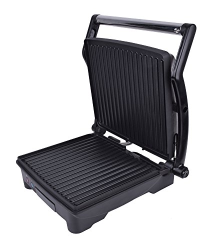 Courant CPP-4140 4-Serving Panini Press and Sandwich Griddler with Non-stick Coated Plates - Indoor Grill