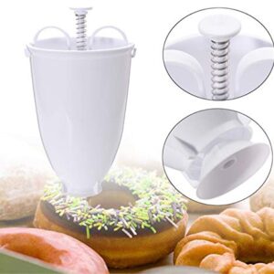 wjq&linyuzi Plastic Donut Maker Waffle Molds Kitchen Accessory Bakeware Doughnut Maker Cake Mold Biscuit Cookies Diy Baking Tool