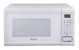 rca rmw1129-white 1.1 cu ft 1000-watt countertop microwave, white, standard