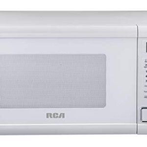 RCA RMW1129-WHITE 1.1 Cu Ft 1000-Watt Countertop Microwave, White, standard