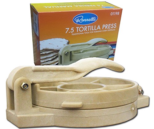 7.5 inches Tortilla Press Heavy Duty Plastic Authentic Tortilla Maker Corn Tortilla Machine