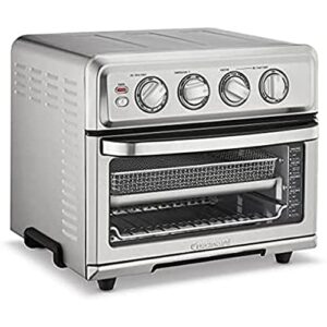 Cuisinart TOA-70 AirFryer Toaster Oven with Grill Stainless Steel Bundle with 1 YR CPS Enhanced Protection Pack