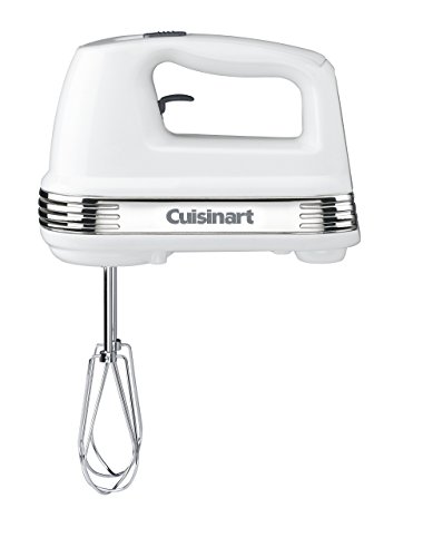 Cuisinart HM-50 Power Advantage 5-Speed Hand Mixer, White (Certified Refurbished)