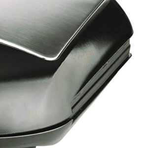 Brentwood Compact Dual Sandwich Maker, Non-Stick, Black