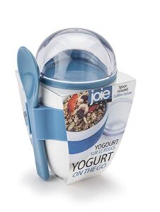 joie yogurt parfait – cereal – oatmeal on the go reuseable and portable cup with spoon