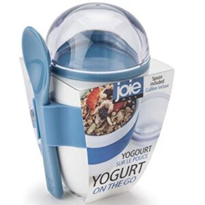 Joie Yogurt Parfait - Cereal - Oatmeal On The Go Reuseable and Portable Cup with Spoon