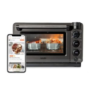 Tovala Smart Oven Pro, 6-in-1 Countertop Convection Oven - Toast, Steam, Air Fry, Bake, Broil, and Reheat - Smartphone Control Steam & Air Fryer Oven Combo - With Meal Subscription Credit ($50 Value)