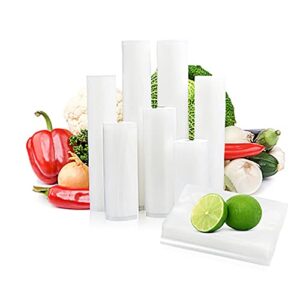 ZRFooCoo Vacuum Sealer Bags Rolls for Food, Commercial Grade, BPA Free Food Saver Bag 2 Rolls 8" x 20', Rolls for Sous Vide by Nutri-Lock