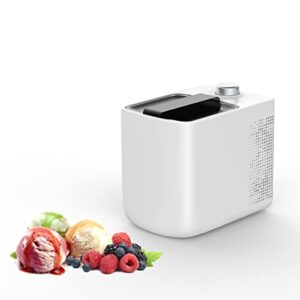 swicifii ice cream maker with automatic cooling system,soft serve ice cream machine,yogurt maker, gelato,sorbet, white 9inchx6.5inchx7.5inch xwds-bqlj xwds-bqlj-w