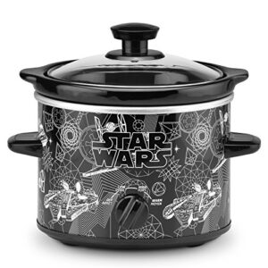 star wars lsw-200cn 2-quart slow cooker,black