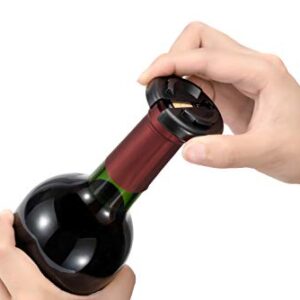 Ozeri Travel Series USB Rechargeable Electric Wine Bottle Opener, Stainless Steel