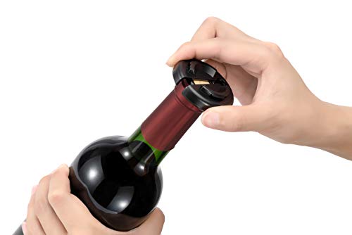 Ozeri Travel Series USB Rechargeable Electric Wine Bottle Opener, Stainless Steel