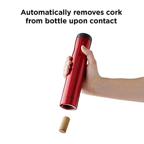 Rabbit Automatic Electric Corkscrew Wine Bottle Opener (Metallic Red)