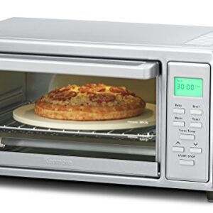 Kenmore 83521 4-slice Toaster Oven in Stainless Steel with Pizza Stone