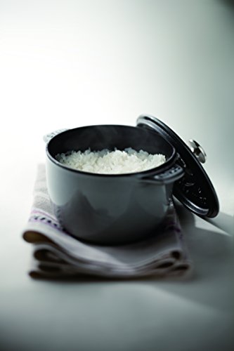 Staub 40511-827 La Cocotte de Gohan Cherry S, 4.7 inches (12 cm), Rice Pot, 1 Cup, Cast Iron, Enameled Pot, Rice Cooker, Authentic Japanese Product