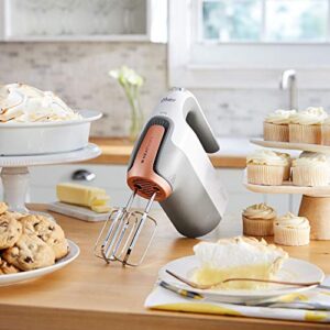 Oster HeatSoft Hand Mixer, One Size, gray